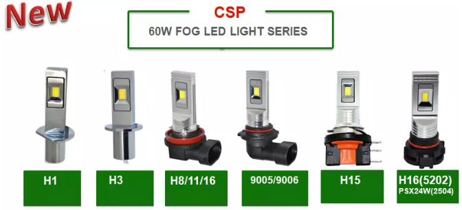 60W LED fog lamp