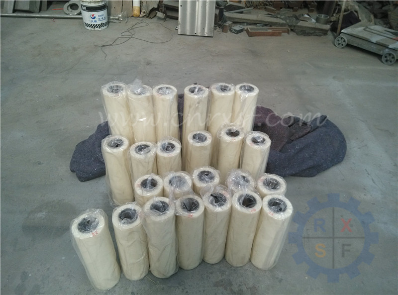 Printing use with ceramic anilox high quality silicone rubber roller