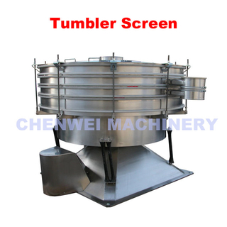 Stainless steel powder tumbler vibro screen and swing sieve