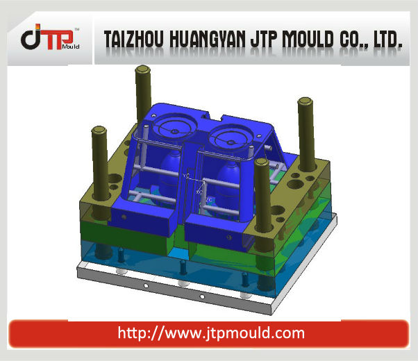 2 تجاويف عالية الجودة من البلاستيك قالب كأس العفن