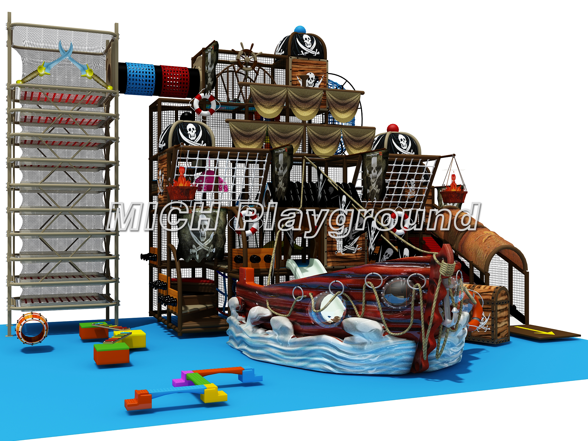 Playground Indoor Macio para Crianças