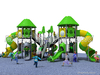 Дети на открытом воздухе парк развлекательной площадки игрушки детской площадки 