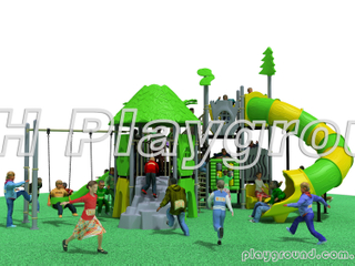 Jogos ao ar livre de playground ao ar livre infantil 