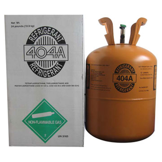 Gas del refrigerante de R404A