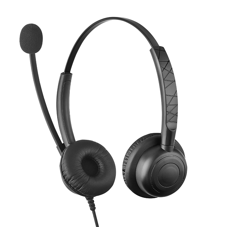 Hot Selling Antique Telephone Headset Noise Cancellation Call Center Headband U25