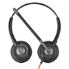 High-Quality Dual Ear Headset with Mic, Compatible with PC, Mobile Phone, VoIP Systems U29