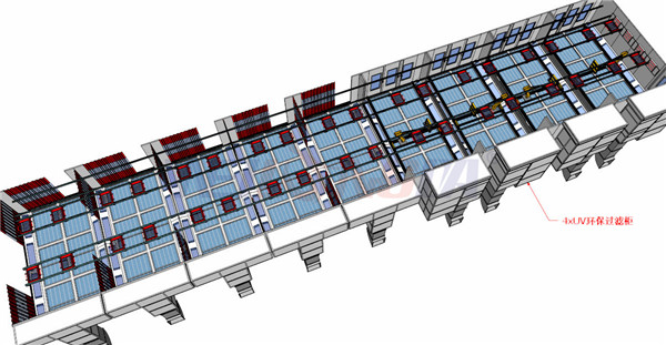 9 Combined Paint Booth Lines