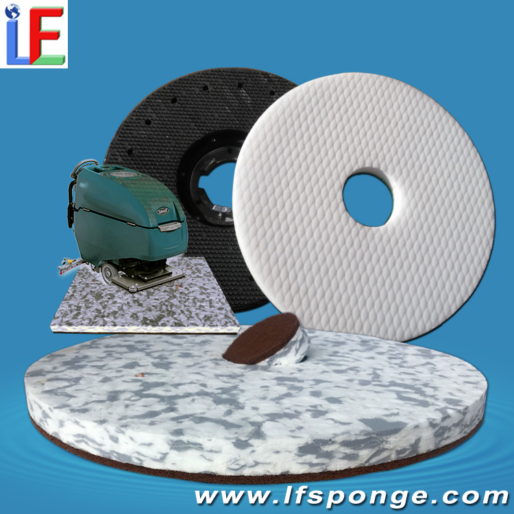 Combo-Melamine Foam Floor Machine Pads