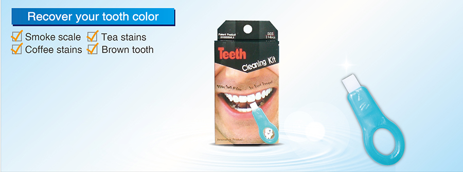 at home teeth cleaning kit Oral Care Teeth Whitening and Cleaning Set 