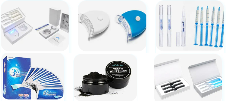 various productsfrom tooth powders and pastes to specialized toothbrushes