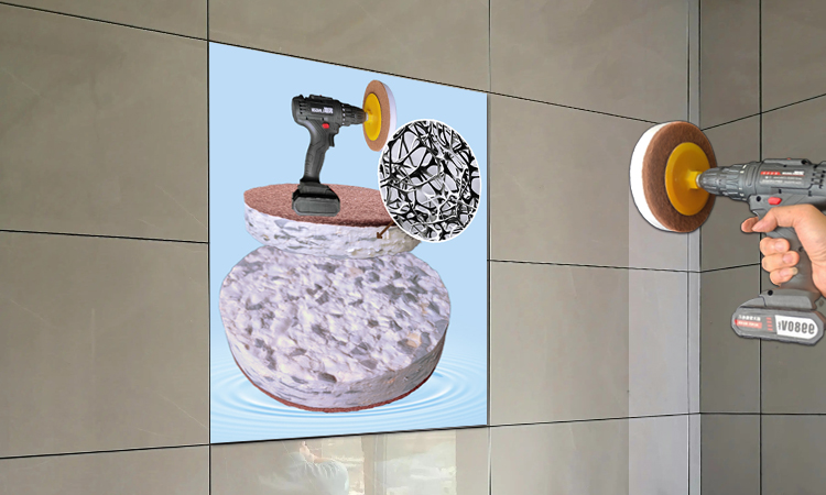 Ceramic Tile Renovation melamine polish pad