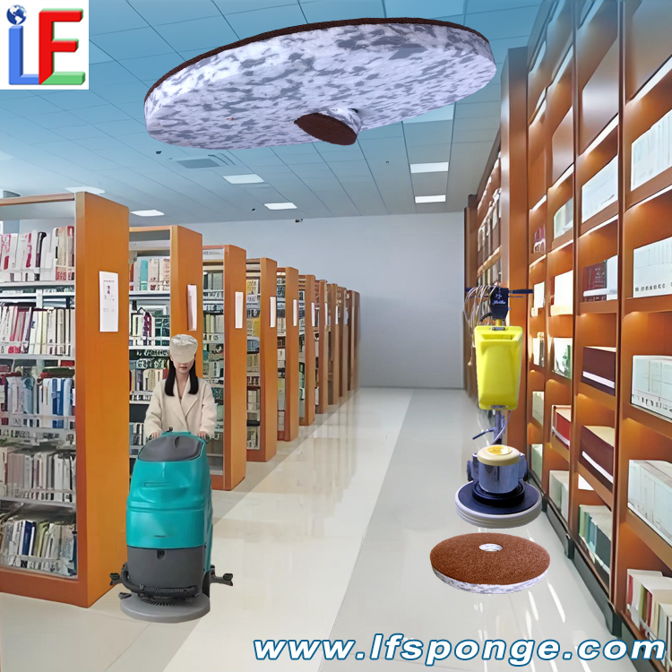  Library Floor Cleaning Combo Melamine Pad - Solve Multi-Material Floor Stains & Gentle Protection Pain Points