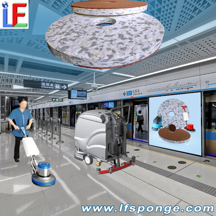  Subway Station Floor Cleaning Combo Melamine Pad - Solve High-Frequency Stains & Efficient Cleaning Pain Points