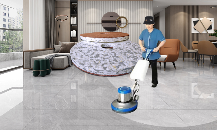 Living Room Tile Anti-Dullness - Household Tile Cleaning Consumable - Combo Melamine Floor Pad.jpg