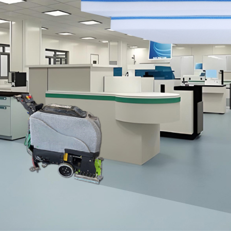 Fleece Melamine Square Floor Pad | Oscillating Scrubber Compatible for Polishing & Cleaning