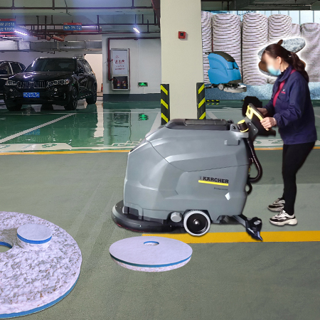 Garage Floor Cleaning Fleece Combo Melamine Floor Pad