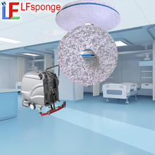  Hospital Floor Cleaning Fleece Combo Melamine Pad