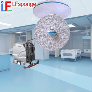  Hospital Floor Cleaning Fleece Combo Melamine Pad