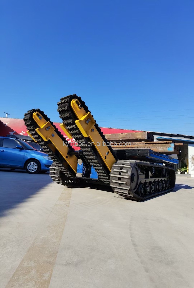 Electric Wear-resistant Stair Climbing Crawler Lifting Load Electric Chassis Crawler Stair Climbing Machine Chassis