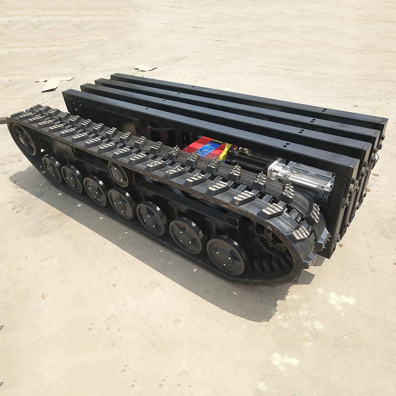 KYT-  FJ320 Special Rubber Track Chassis Rubber Track Chassis Rubber Tracked Vehicle Chassis Rubber Track Chassis Suspension