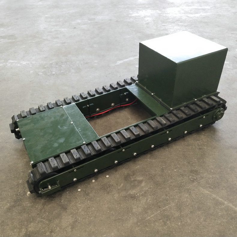 Electric Wear-resistant Stair Climbing Crawler Lifting Load Electric Chassis Crawler Stair Climbing Machine Chassis