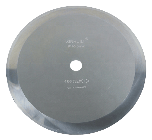 Heavy-Duty Tungsten Steel Round Blade for Foil Cutting