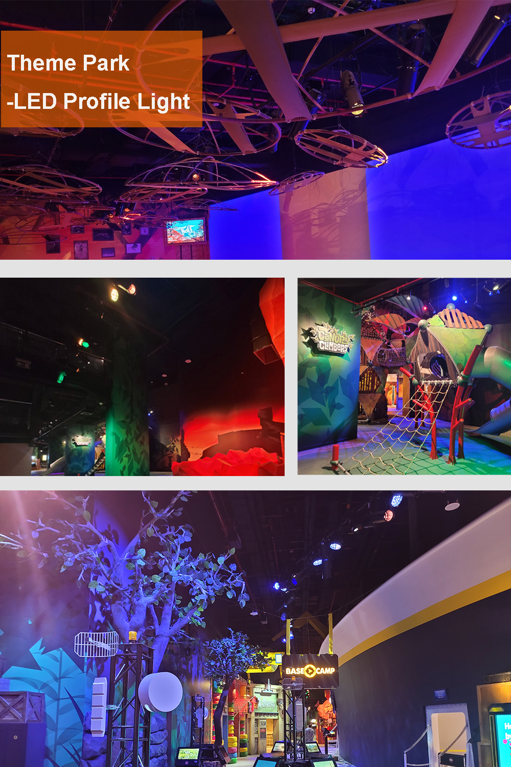 Spotlight de perfil LED