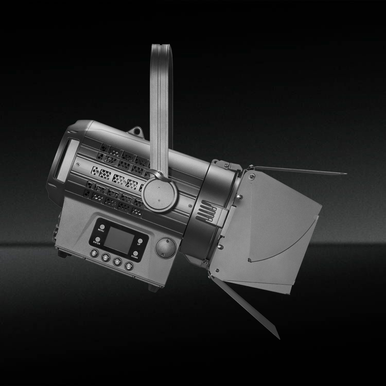 ¿Por qué se utilizan luces LED Fresnel en estudios de cine y televisión?