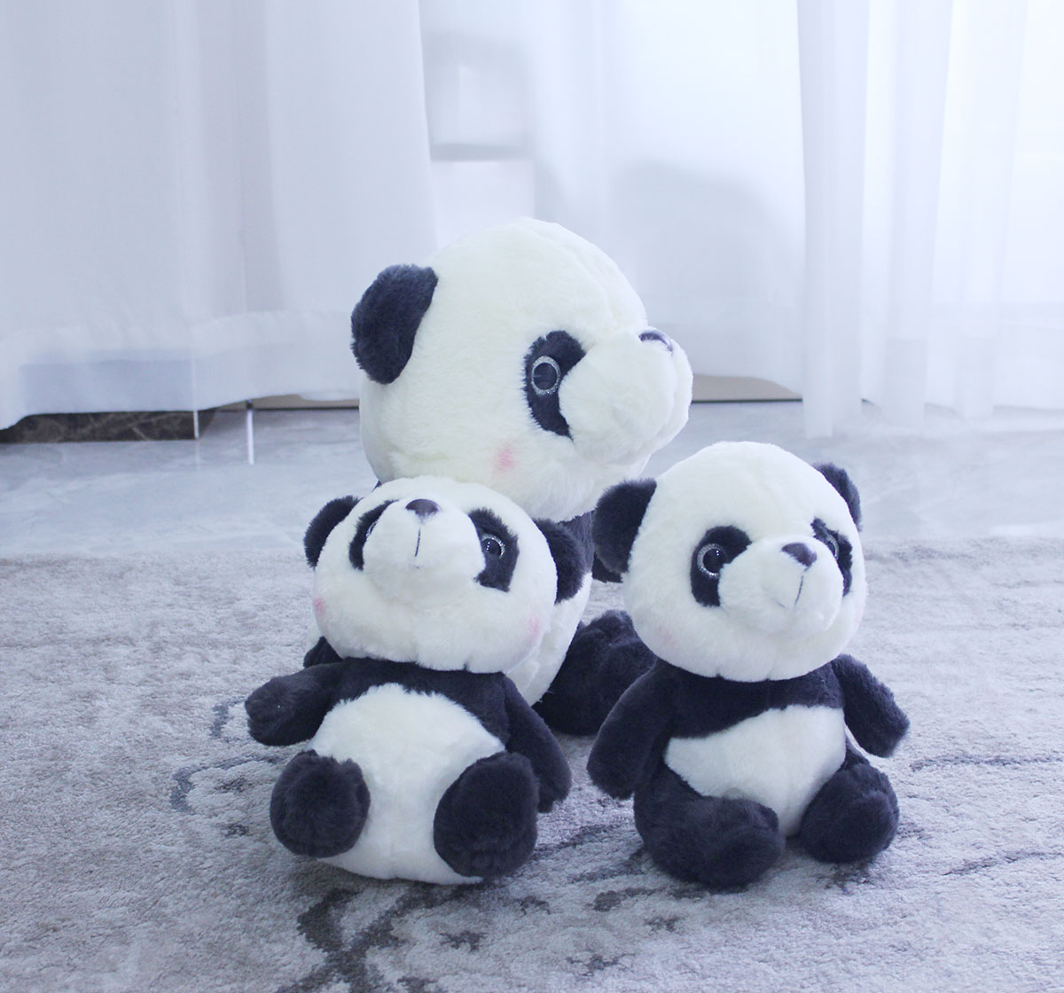 Cute Panda，Little Bear，Plush Doll，Doll，Throw Pillow，Cartoon Throw Pillow