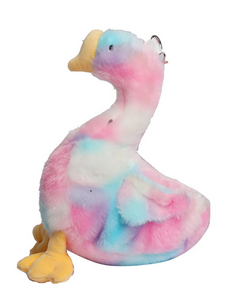 Colors Goose Plush Toy Backpack Plush Handbag Plush Diagonal Bag