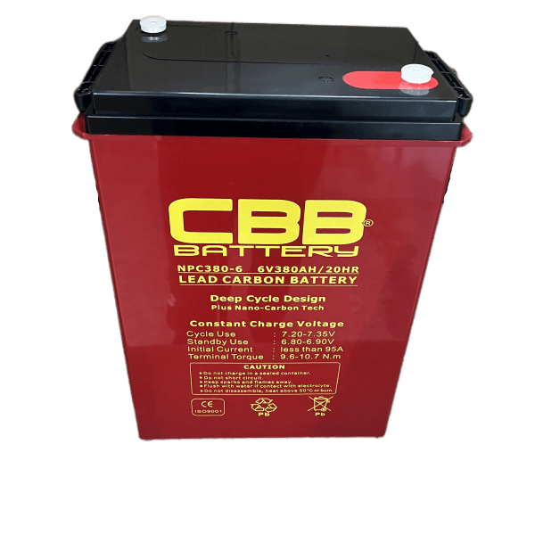 6V 380AH High Quality Deep Cycle Lead Carbon Battery NPC380-6
