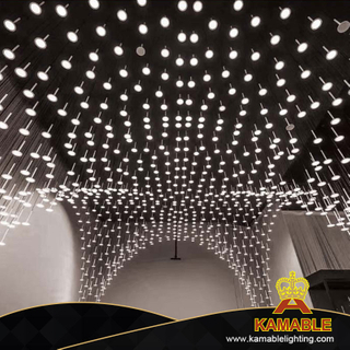 Горячий дизайн интерьера вестибюля прихожей круглый металлический подвесной светильник проекта (KD7430)