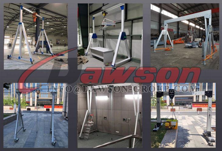 Gr&uacute;a p&oacute;rtico de aleaci&oacute;n de aluminio - Dawson Group Ltd. - Fabricante, proveedor de China