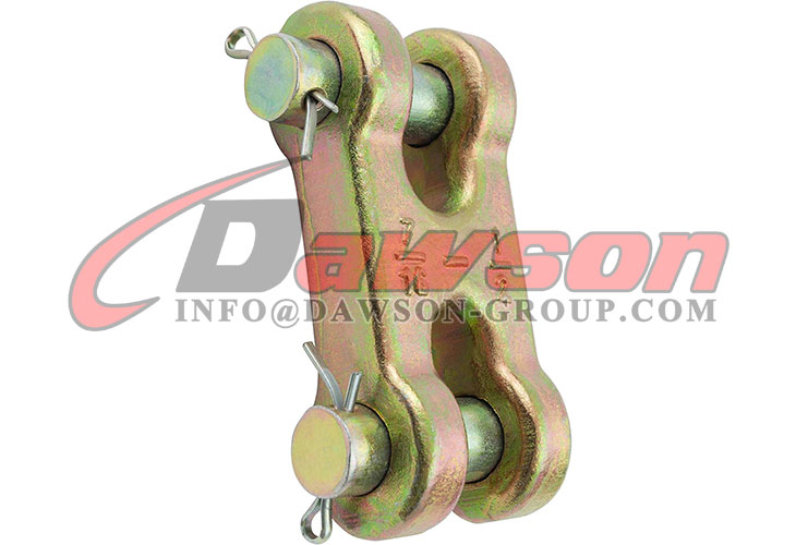 Eslab&oacute;n de horquilla doble, Eslab&oacute;n de reparaci&oacute;n de cadena de seguridad G70 Horquilla doble, L&iacute;mite de carga de trabajo de 11300 LBS, Remolque de eslabones de amarre de remolque de cami&oacute;n - Dawson Group Ltd. - Fabricante, proveedor y f&aacute;brica de China