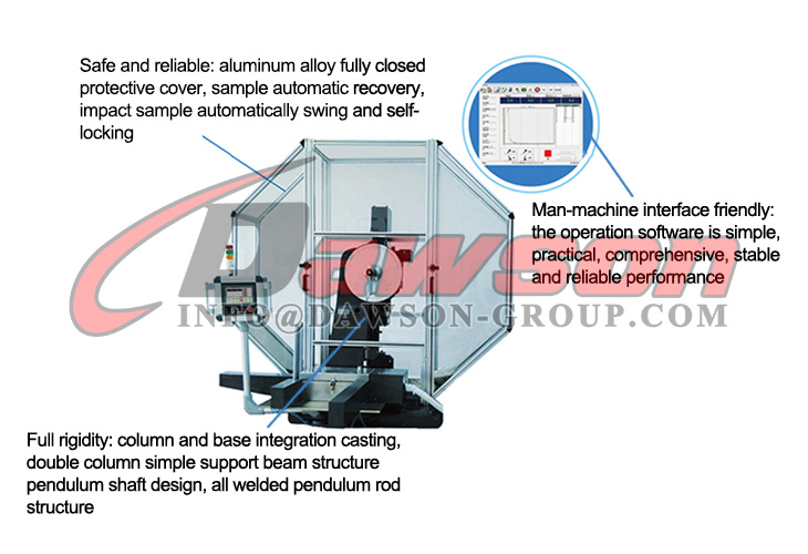 La quinta generaci&oacute;n de m&aacute;quinas de prueba de impacto de p&eacute;ndulo - Dawson Group Ltd. - Fabricante, proveedor de China