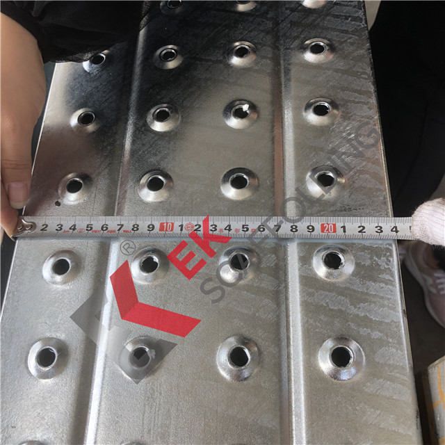 Tablero de andamios caminata 