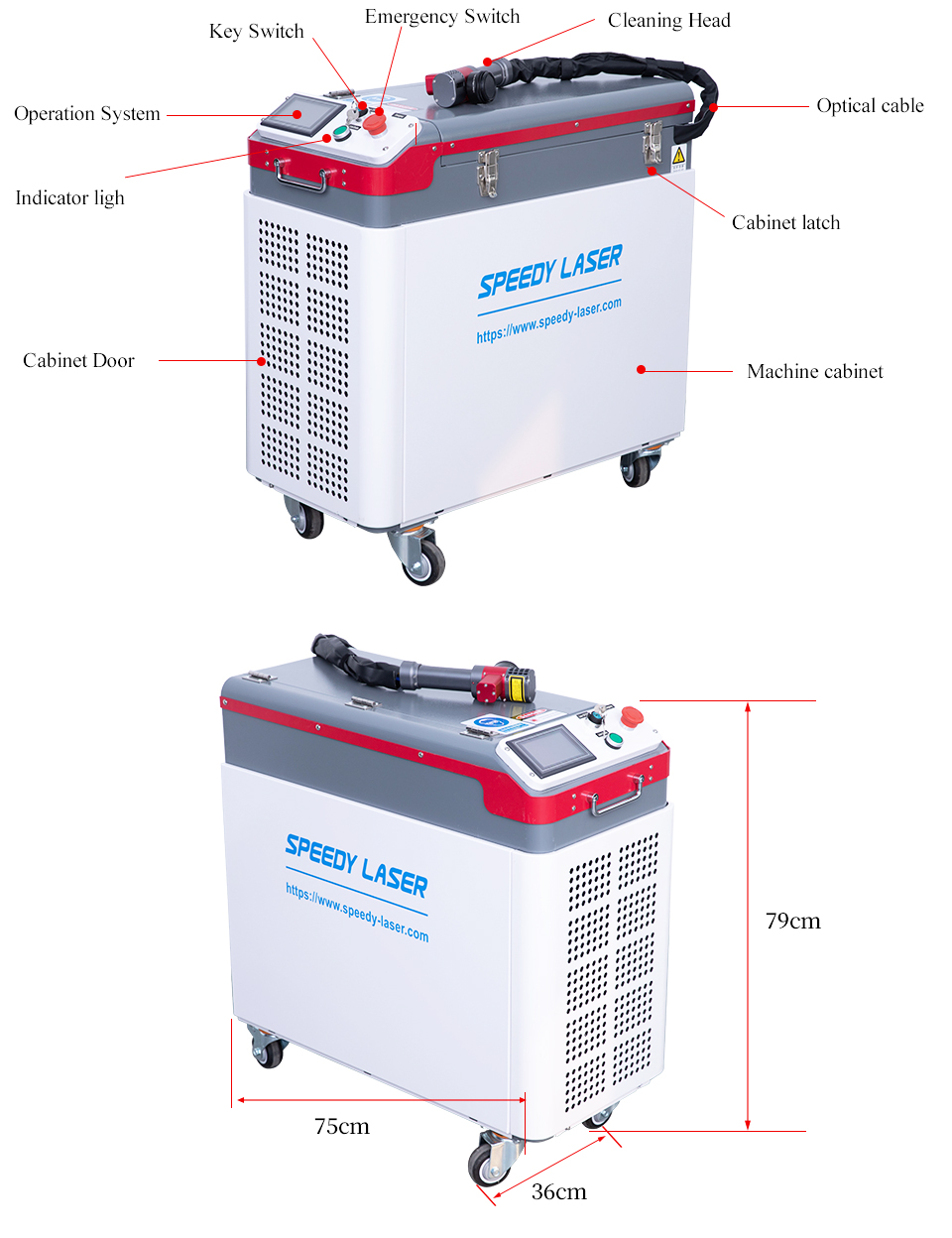 Máquina de limpieza láser de 200 W-05