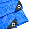 Cubiertas de lonas de lona al aire libre azul de servicio pesado PE Tarpaulin Fabricante