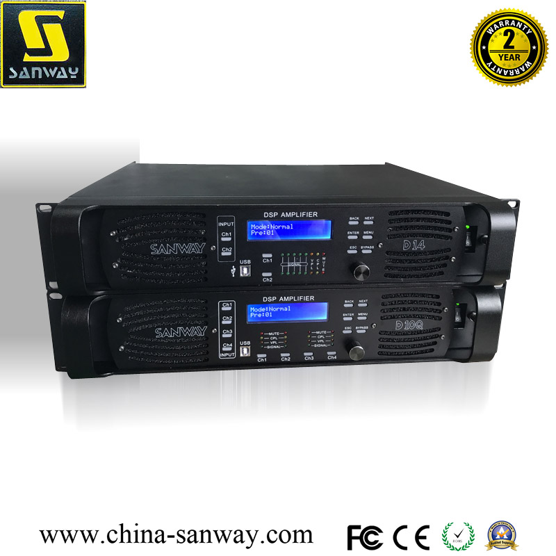 Amplificador de potencia Sanway DSP