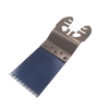 Lames de scie multi-outils oscillantes CRV, dents bleues rectifiées, 34.1mm x 0,6 mm, 14T, pour la coupe du bois