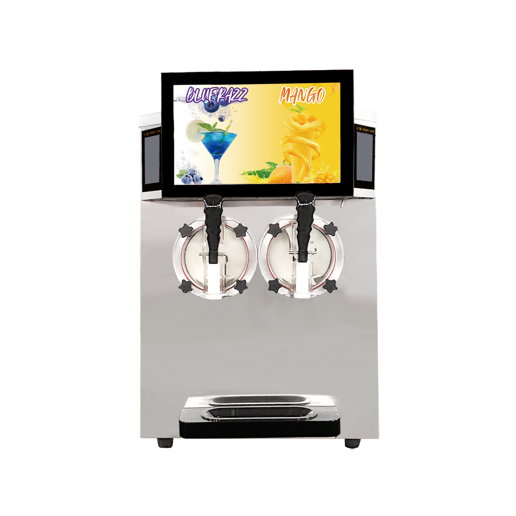 Overall, this multi-functional frozen beverage machine is a versatile and efficient tool for creating a wide range of delicious frozen treats