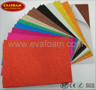 Self Adhesive Glitter EVA Foam Sheets