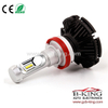 Fanless 6000lm 7S H11 philips ZES Car LED Headlight Bulb 3000K 6500K 8000K