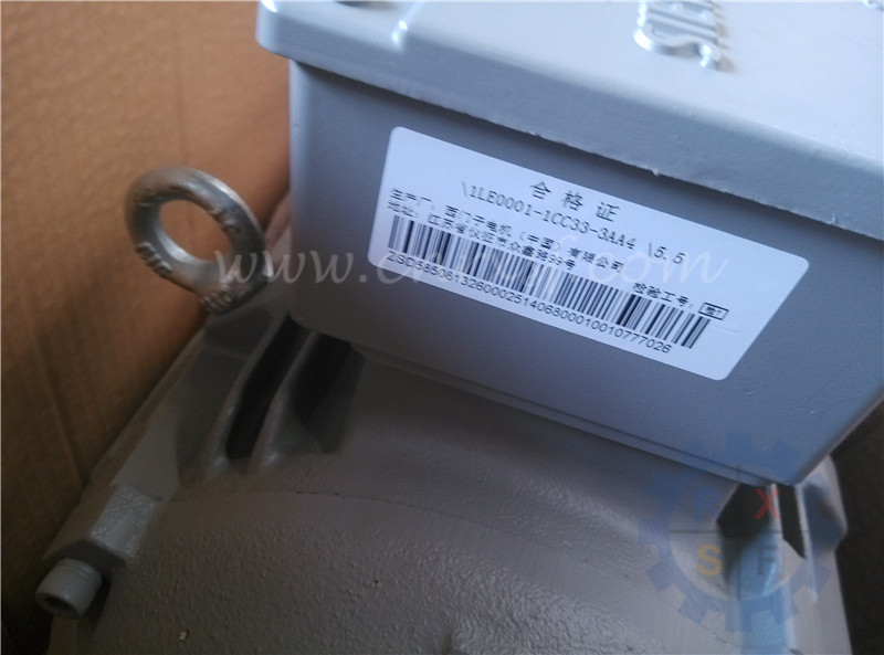 Moteur asynchrone triphasé de marque de Siemens