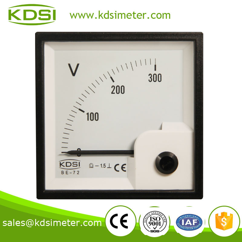 指针式直流伏特表 be-72 dc300v
