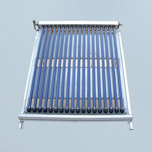 Calentador de agua solar de tubo de calor presurizado al aire libre