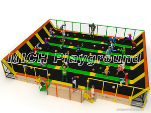 Projeto interno do parque do trampolim de MICH para o divertimento 3507B