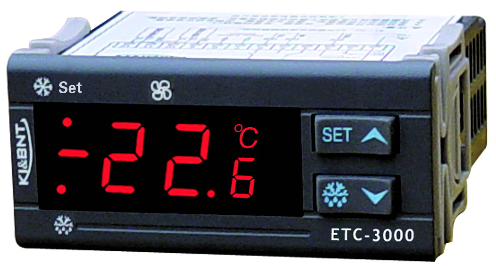 Controlador de temperatura ETC-3000