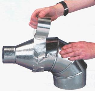 Ruban adhésif en aluminium pour climatiseur en tant que pièces HVAC
