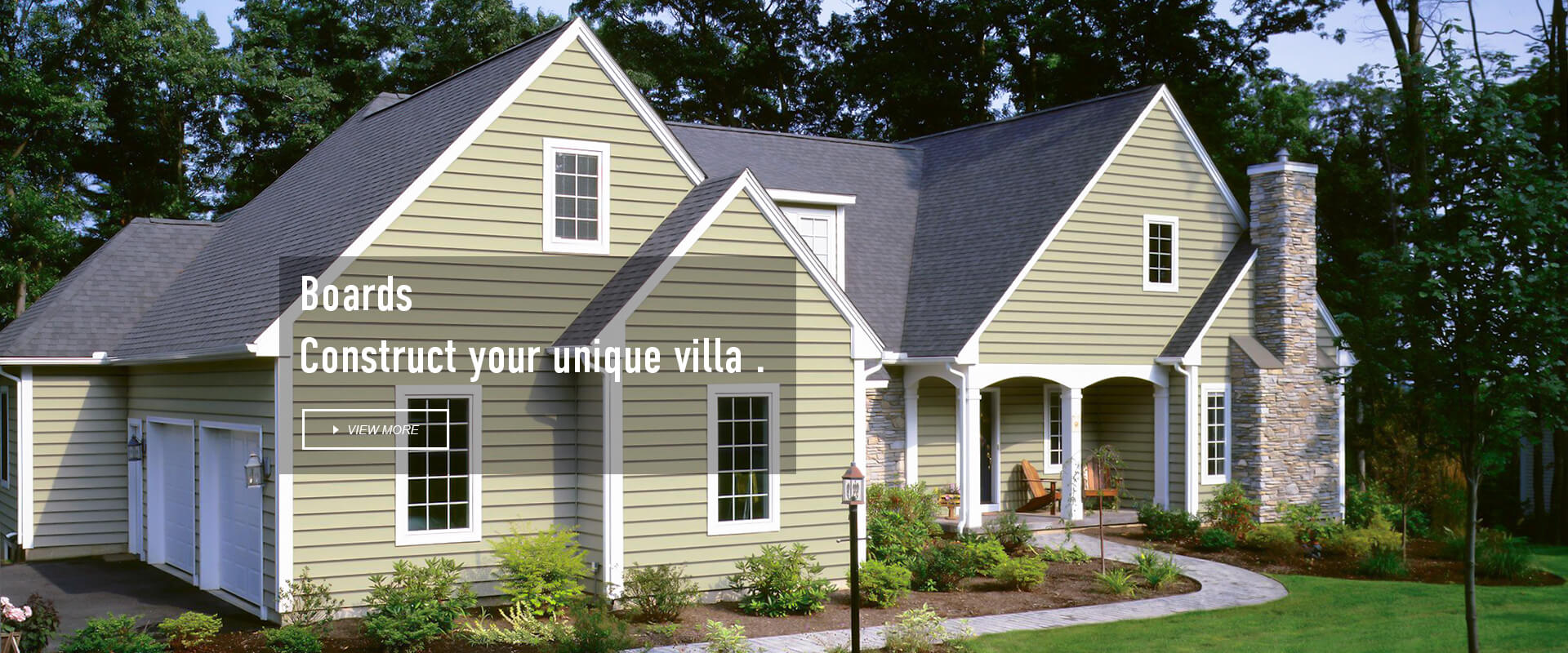 interior and exterior wall panel